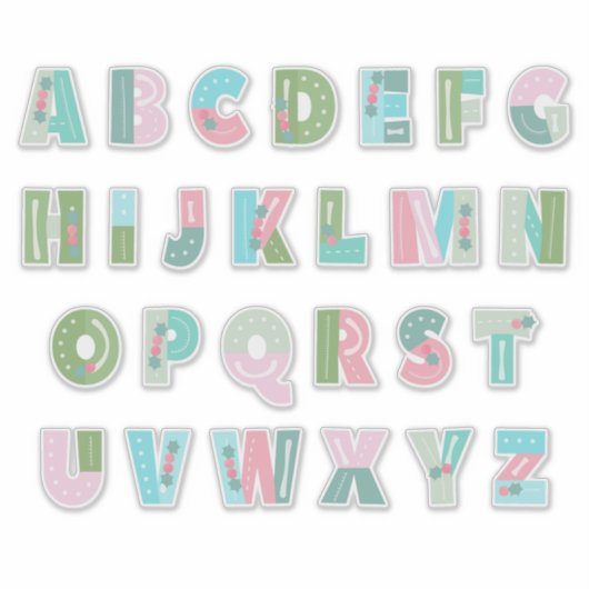 Merry Berry [kleine letters] Sticker (Voorkant)