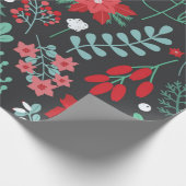 Merry Birthday en Happy Kerstmis Cadeaupapier (Hoek)