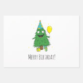 Merry Birthday Wrapping Paper (Voorkant 2)