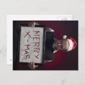 Merry Bloody Xmas Feestdagenkaart (Voorkant / Achterkant)