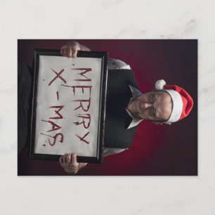 Merry Bloody Xmas Feestdagenkaart