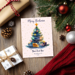 Merry Bookmas Boekclub Feestdagenkaart
