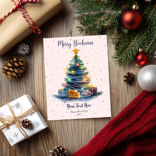 Merry Bookmas Boekclub Feestdagenkaart