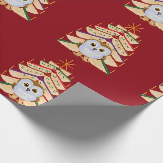 Merry Bookmas Cadeaupapier (Hoek)