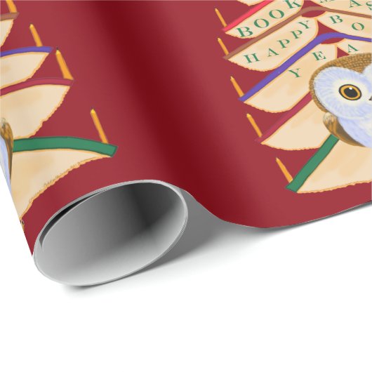 Merry Bookmas Cadeaupapier (Rol Hoek)