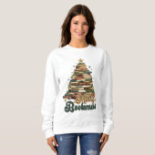 Merry Bookmas Christmas Sweatshirt (Voorkant volledig)