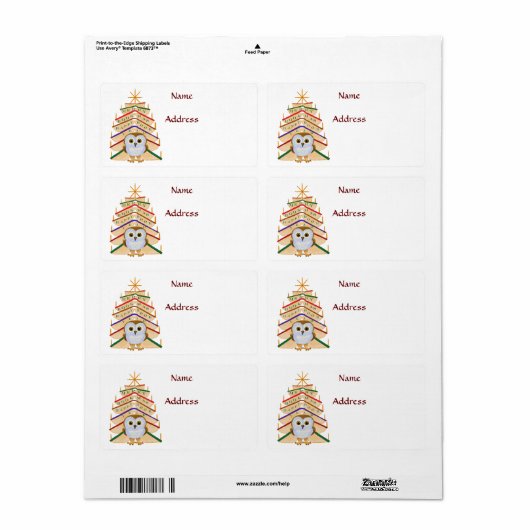 Merry Bookmas Etiket (Full Sheet)