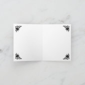 Merry Bookmas Feestdagen Kaart (Binnen)