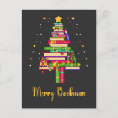 Merry Bookmas Feestdagenkaart (Voorkant)