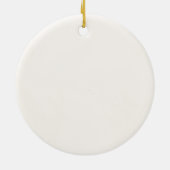 Merry Bookmas Keramisch Ornament (Achterkant)