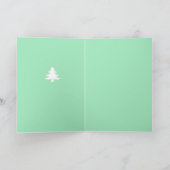 Merry Bookmas kerstkaart Bedankkaart (Binnen)