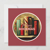 Merry Bookmas, kerstschoolbibliotheek (Voorkant)