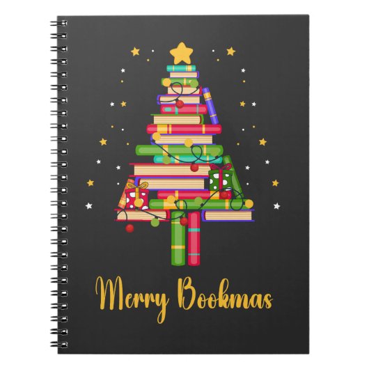 Merry Bookmas Notitieboek (Voorkant)