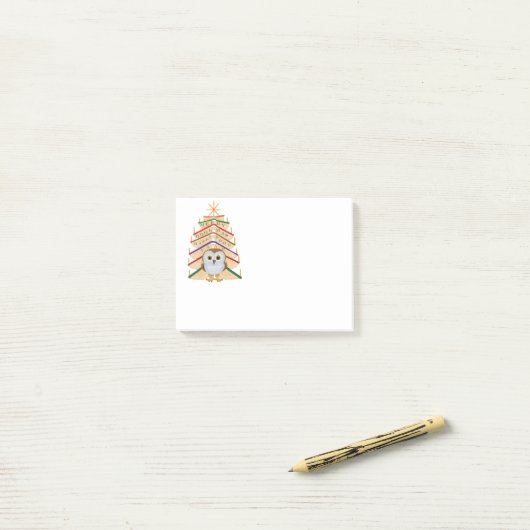Merry Bookmas Post-it® Notes (Op bureau)