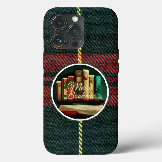 Merry Bookmas, Readers en Book Lovers Case-Mate iPhone Case (Achterkant)