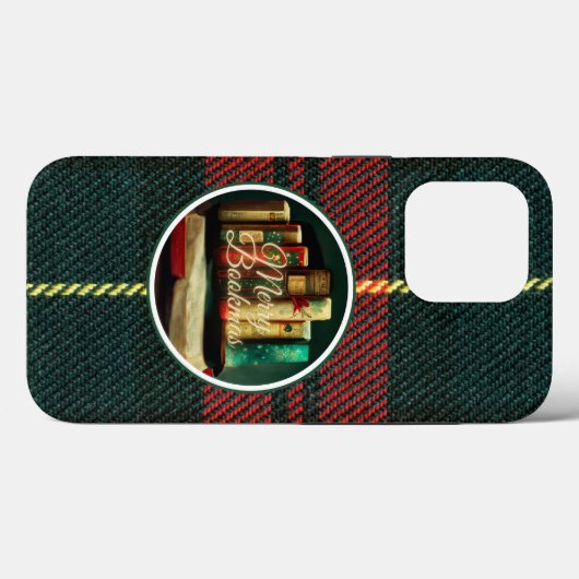 Merry Bookmas, Readers en Book Lovers Case-Mate iPhone Case (Achterkant (horizontaal))