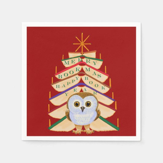 Merry Bookmas Servet (Voorkant)