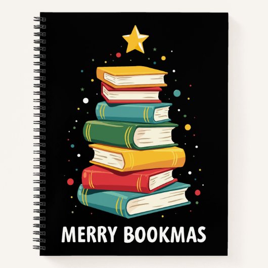 Merry Books - Feestelijke boekenstapel voor boeken (Voorkant)