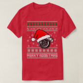 Merry Boostmas Turbo Ugly kerst T-shirt (Design voorkant)
