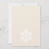 Merry & Bride Kerst Bachelorette Feestje Kaart (Achterkant)