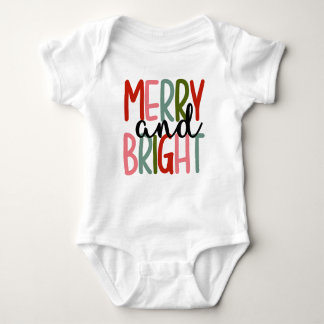 Merry & Bright Baby Outfit Romper