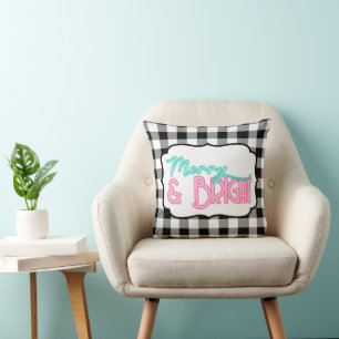 Merry & Bright Buffalo Pset Kussen