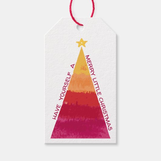 Merry & Bright CadeauLabels (Voorkant)