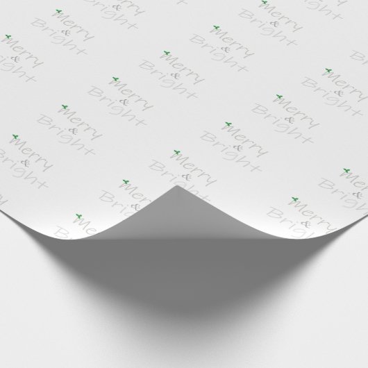 Merry & Bright Cadeaupapier (Hoek)