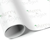 Merry & Bright Cadeaupapier (Rol Hoek)