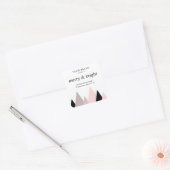 Merry & Bright Candle Label | feestdag (Envelop)
