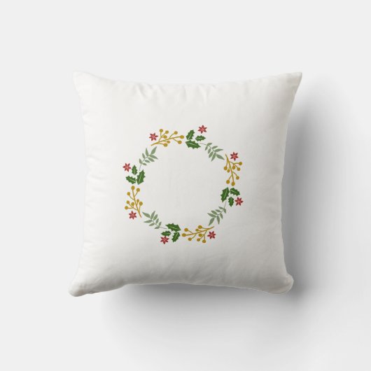 Merry & Bright Christmas Bear Cushion  Kussen (Achterkant)