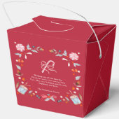 Merry & Bright Christmas Bedankdoosjes (Achterkant)