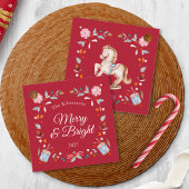 Merry & Bright Christmas  Bedankjes Labels
