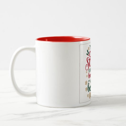 Merry & Bright Christmas Coffee Mok Design (Links)