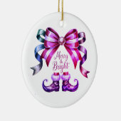 Merry & Bright Christmas Festive Ornament (Rechts)