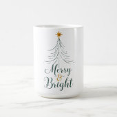 Merry & Bright Christmas Mug Koffiemok (Center)