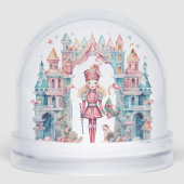 Merry & Bright & Christmas Notenkraker Sneeuwbol (Voorkant)