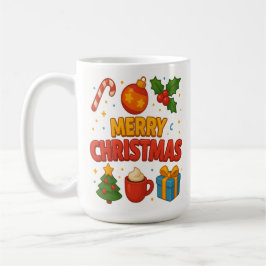 Merry & Bright – Een vrolijk kerstfeest Koffiemok