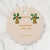 Merry & Bright Favor Tag Bedankjes Labels (Achterkant)