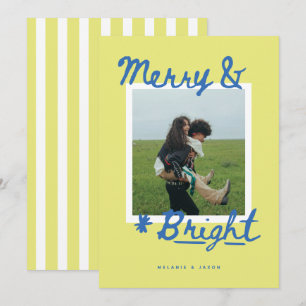Merry & Bright Feestdagenkaart