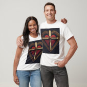 Merry & Bright: Feestelijk Kerst T-shirt (Unisex)
