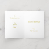 Merry & Bright Folie Feestdagenkaart (Binnenlaag)