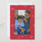 Merry & Bright  foto 2 Feestdagenkaart (Achterkant)