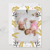 Merry & Bright | Foto Kerstkaart (Achterkant)