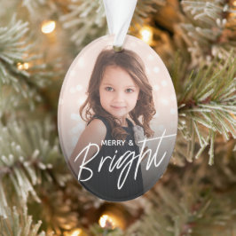 Merry & Bright | Fotovakantie Ornament