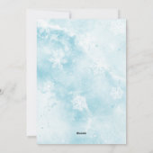 Merry & Bright Fun Penguin Kerstmis Feestdagenkaart (Achterkant)