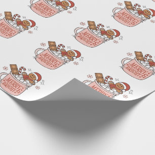 Merry & Bright Gengembrebrood in badkuip van Cacao Cadeaupapier