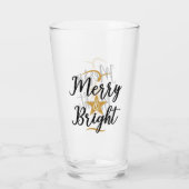 Merry & Bright Glas (Achterkant)
