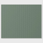 Merry & Bright | Groen Cadeaupapier (Vlak)