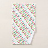 Merry & Bright Kerst Handdoek Set (Handdoek)